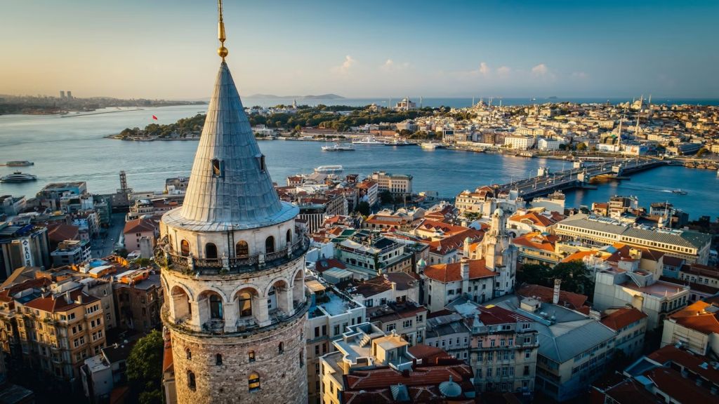 Historic Galata Tower in Istanbul, Turkey, symbolizing the country's appeal for dental tourism and quality dental work.